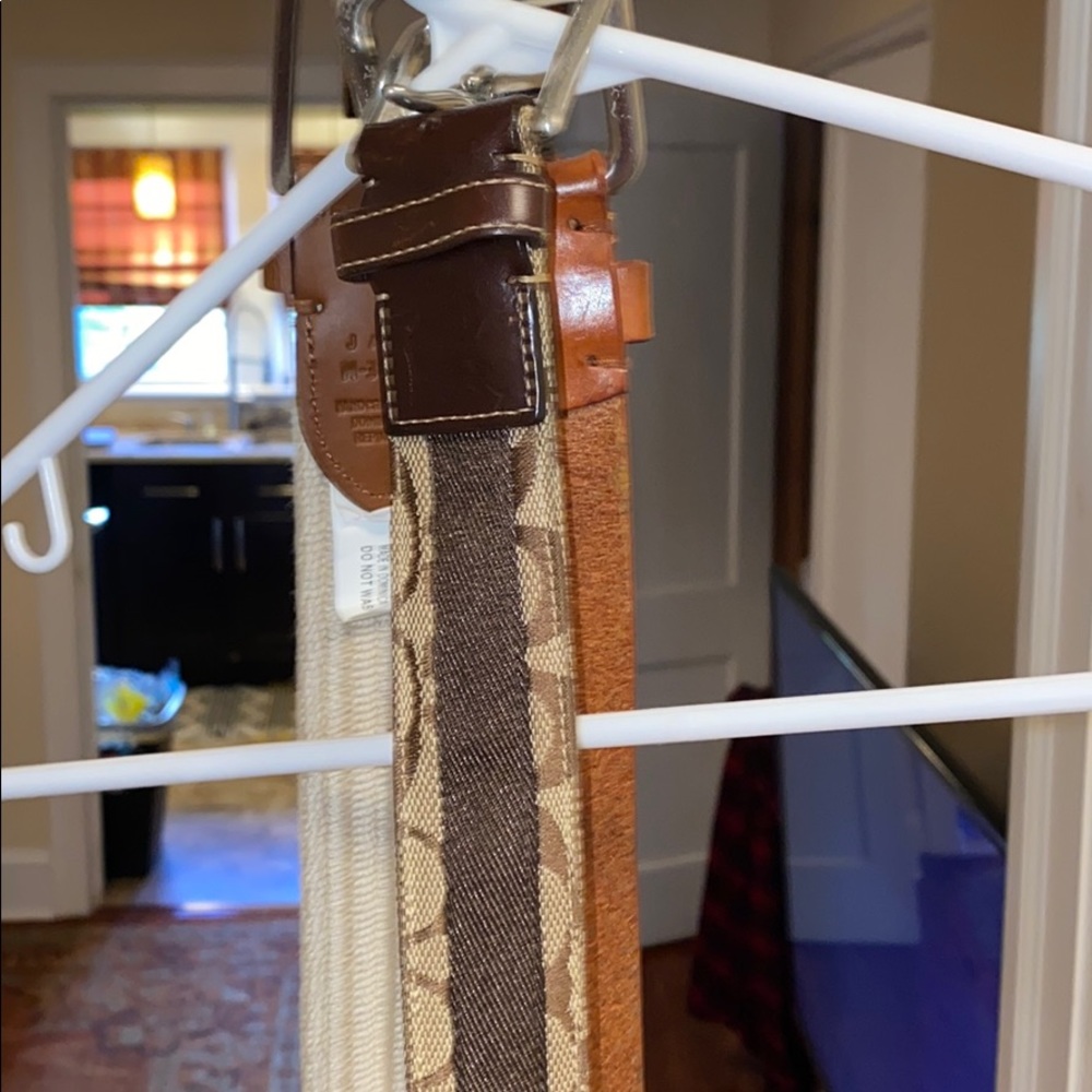 Coach belt